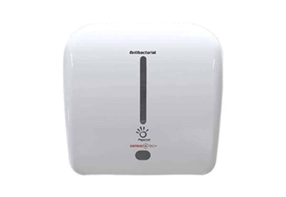 Immagine di Dispenser antibatterico Universus No Touch - Defend Tech - 22,6 x 32,1 x 3,3 cm - Papernet
