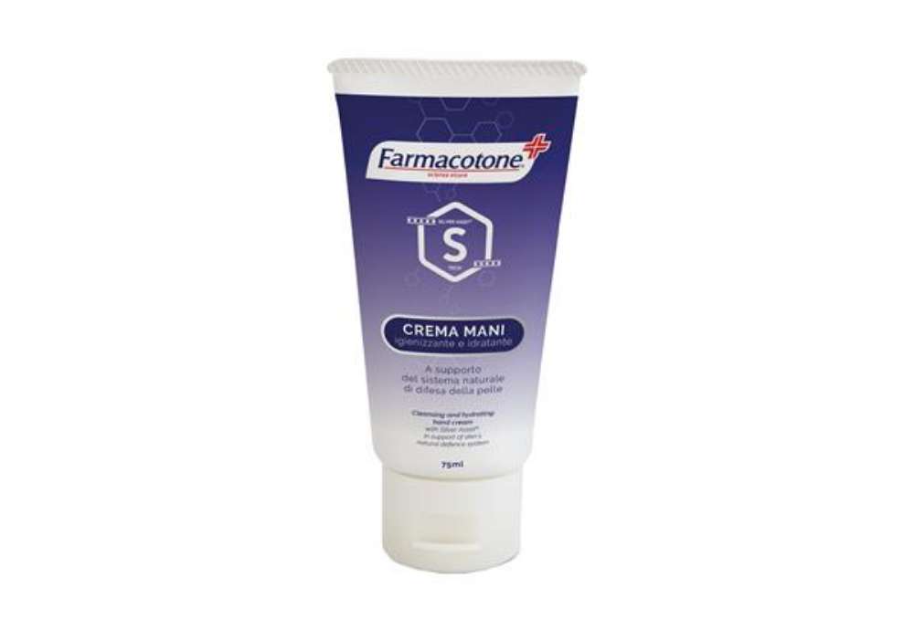 Immagine di Crema mani Silver Asset - idratante e igienizzante - 75 ml - Farmacotone