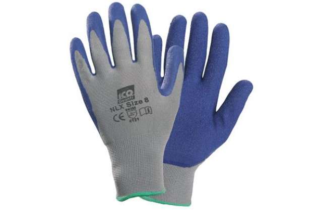 Immagine di Guanti mechanical Safety Palmpro 121 - taglia XXL - grigio/blu - Icoguanti