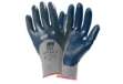 Immagine di Guanti mechanical Safety Palmpro 113 - per ambienti oleosi - taglia XL - grigio/blu - Icoguanti