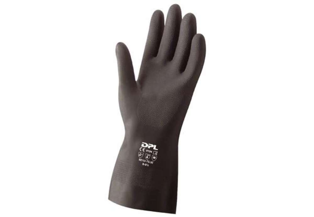 Immagine di Guanti chemical Safety Palmpro 363 - taglia XL - nitrile - nero - Icoguanti