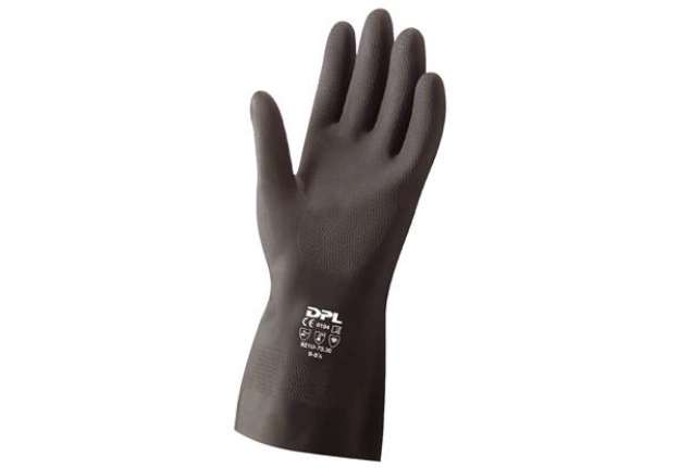 Immagine di Guanti chemical Safety Palmpro 363 - taglia XXL - nitrile - nero - Icoguanti