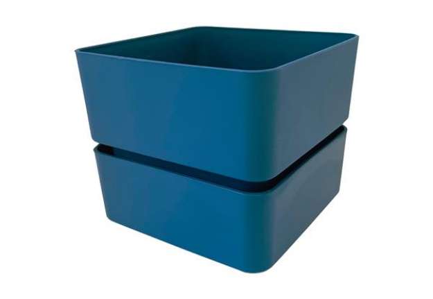 Immagine di Vaso Veleta - 0,75 L - blu denim - TeraPlast