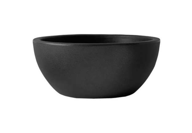 Immagine di Vaso ciotola Era - 25 L - PE - antracite - TeraPlast