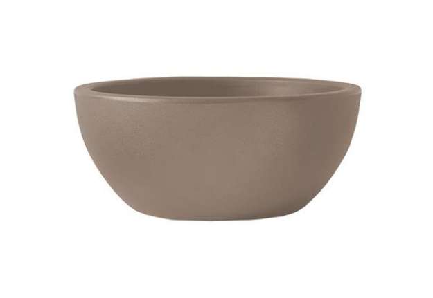 Immagine di Vaso ciotola Era - 25 L - PE - cappuccino - TeraPlast