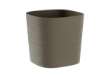 Immagine di Vaso quadrato Capri - 13 L - sabbia - TeraPlast