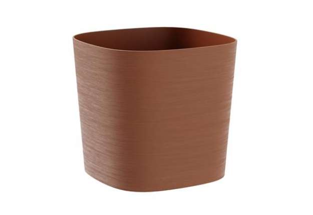 Immagine di Vaso quadrato Capri - 26 L - terracotta - TeraPlast
