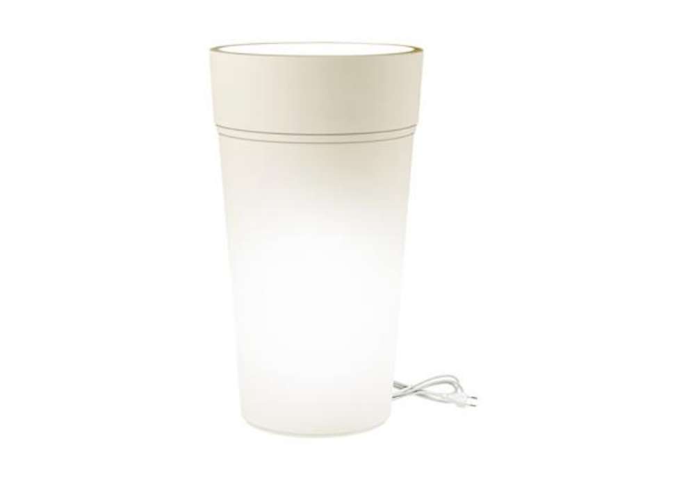 Immagine di Vaso Stem Luce - 14 L - bianco - TeraPlast