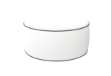 Immagine di Pouf Ottoman - 23 x 53 cm - bianco - King Collection