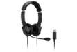 Immagine di Cuffie stereo - con microfono e controllo del volume - connessione USB-A - Kensington