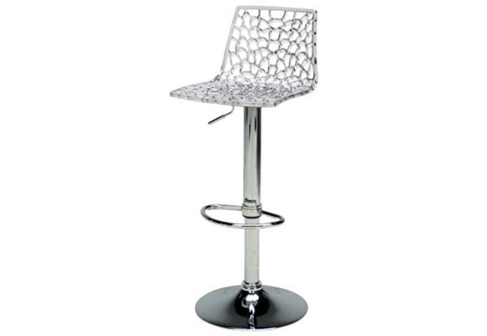Immagine di Sgabello Spider Gas - 38,5 x 42 x 104 cm - policarbonato - trasparente - Grandsoleil
