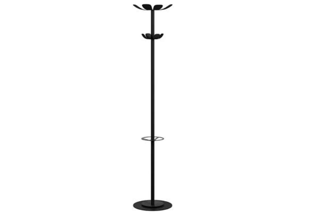 Immagine di Appendiabiti Easycloth Black Edition - 8 posti - acciaio - nero - Paperflow
