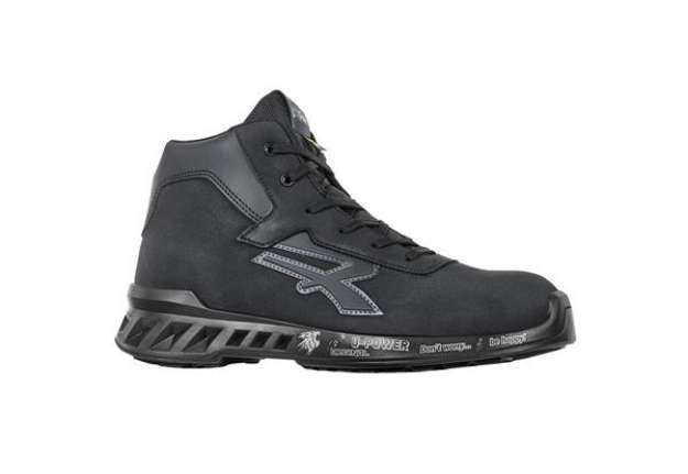 Immagine di Calzatura di sicurezza Parker - S3 SRC CI ESD RedLeve - numero 45 - nero - U-Power