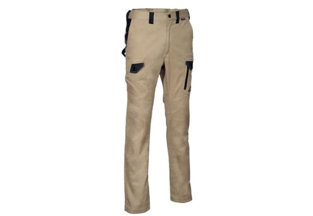 Immagine di Pantalone Jember Super Strech - taglia 52 - corda/nero - Cofra