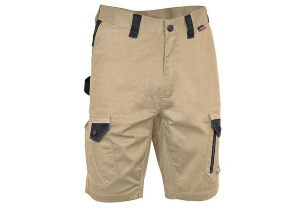Immagine di Pantaloncini Kediri Super Strech - taglia 54 - corda/nero - Cofra
