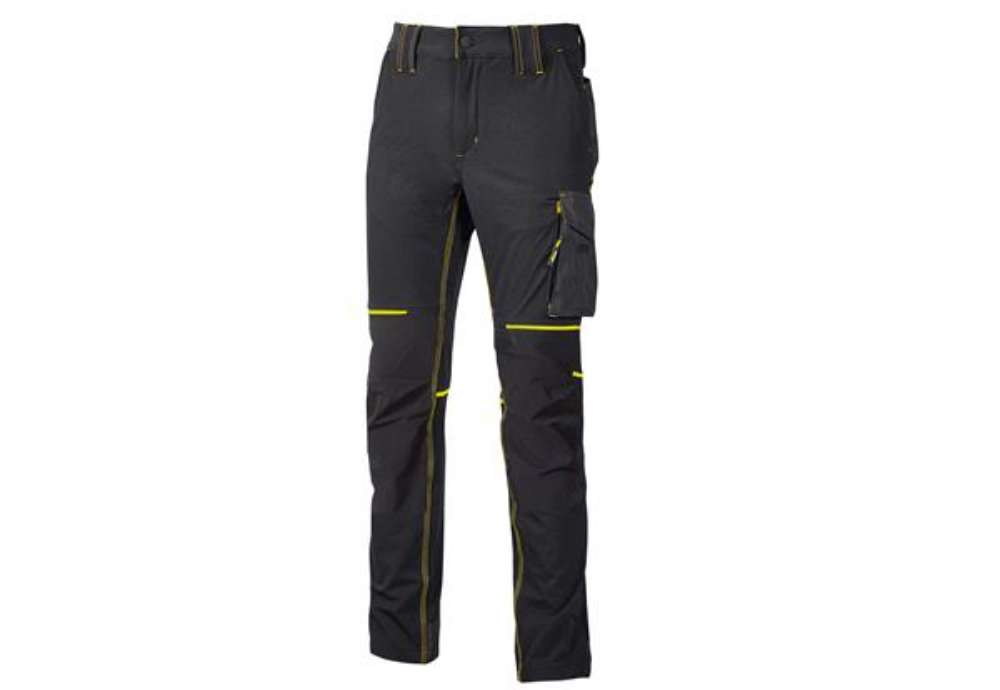 Immagine di Pantalone da donna World - taglia M - grigio/giallo - U-Power