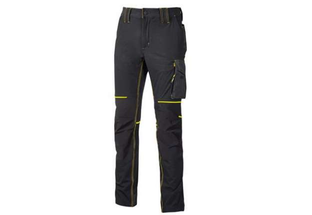 Immagine di Pantalone da donna World - taglia M - grigio/giallo - U-Power