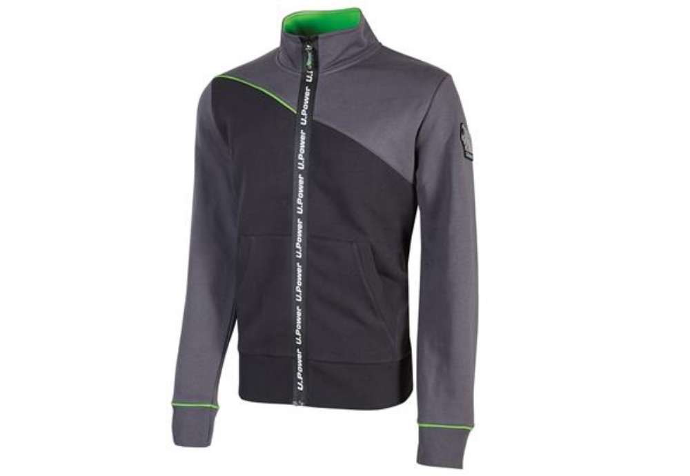Immagine di Felpa Uranus - taglia XL - grigio - U-Power