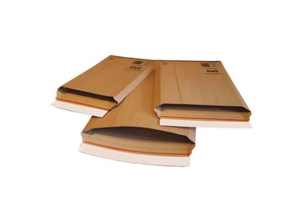 Immagine di Busta e-commerce pack - 38 x 55 x 7 cm - cartone microonda - avana - Blasetti - conf. 10 pezzi
