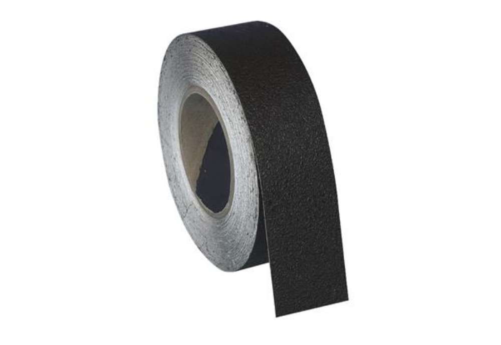 Immagine di Rotolo antiscivolo - impermeabile - 100 mm x 18,3 m - nero