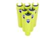 Immagine di Protezione per scaffalature - per montanti larghi 70-87 mm - H 60 cm - giallo fluo - Rack Armour