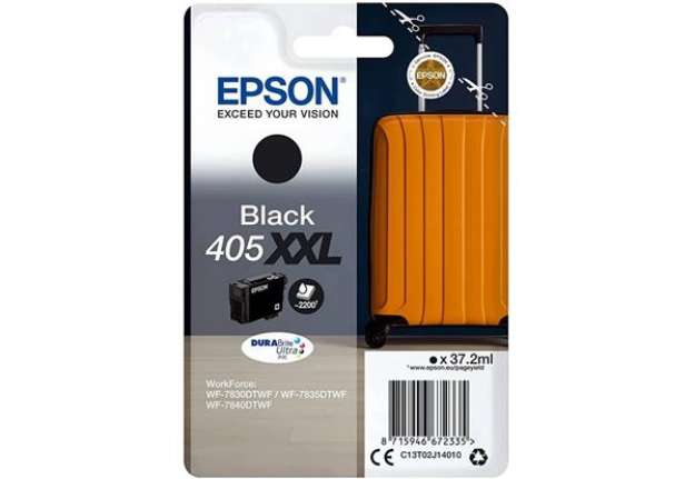 Immagine di Cartuccia ink 405XXL Epson nero  C13T02J14010