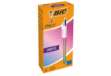 Immagine di Penna sfera a scatto 4 colori Gradient - 1.0 mm - Bic - conf. 12 pezzi