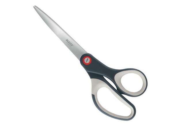 Immagine di Forbici Cosy - 205 mm - acciaio - grigio - Leitz