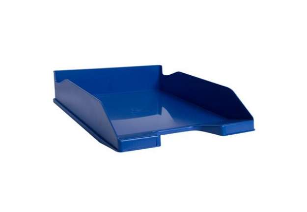 Immagine di Vaschetta portacorrispondenza Combo Midi Bee Blue - 34,6 x 25,4 x 24,3 cm - blu navy - Exacompta