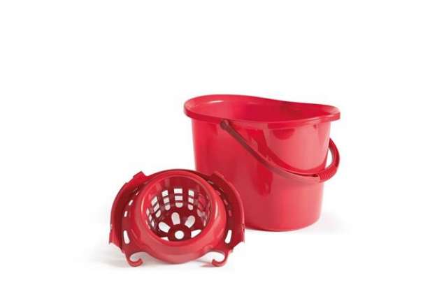 Immagine di Secchio in plastica con strizzatore Classico Perfetto 15 Lt 12130
