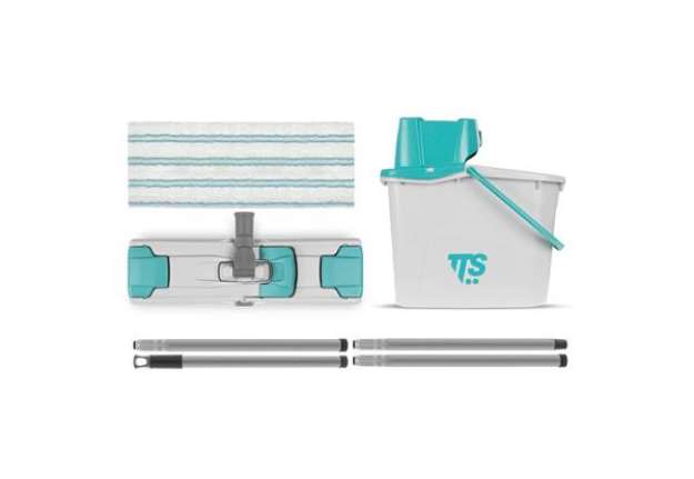 Immagine di Kit pulizia Uni Junior semi professionale alte prestazioni TTS superfici orizzontali/verticali -