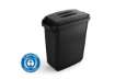 Immagine di Contenitore portarifiuti DURABIN® ECO rettangolare - 60 L Durable nero 1800503221