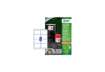 Immagine di Etichette in Teslin bianco Avery Laser/Inkjet 8 et./foglio 105x74 mm conf. 50 fogli - B3427-50