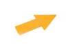 Immagine di Sticker pavimenti a Freccia - 20x5 cm - Tarifold giallo conf. 10 pz  - B197404