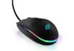 Immagine di Mouse ottico con cavo da gaming 6 pulsanti - retroilluminazione RGB in 10 colori Media Range nero -