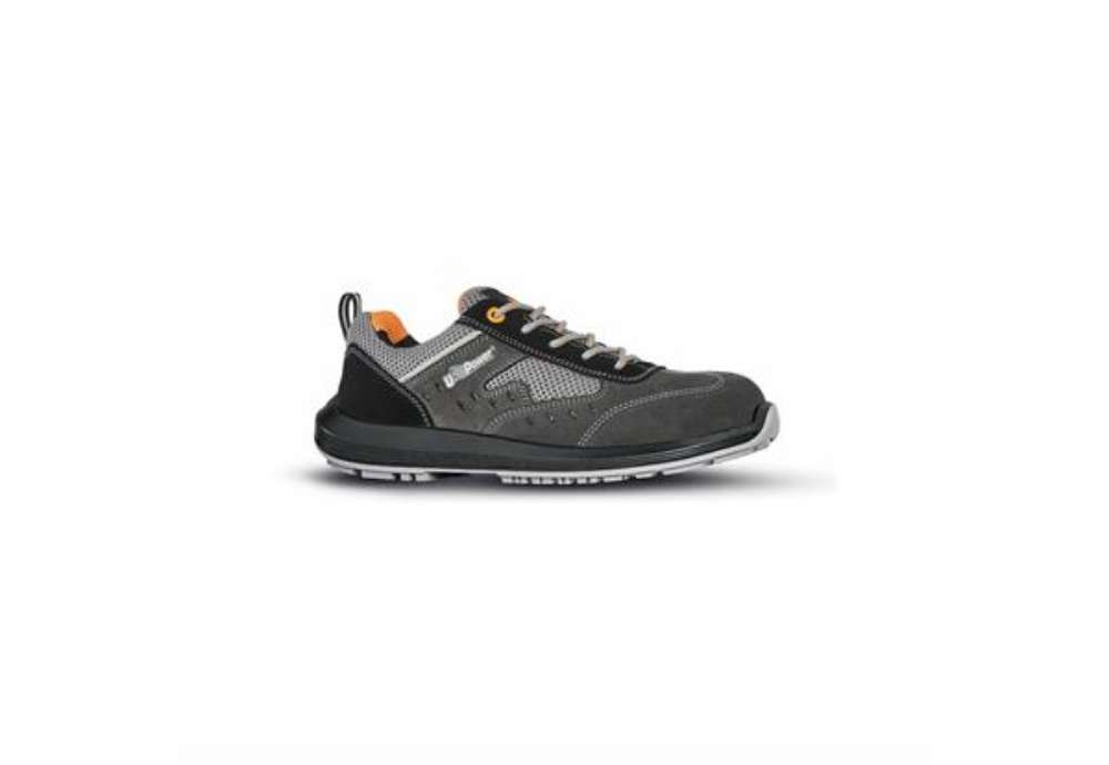 Immagine di Scarpe antinfortunistiche in pelle scamosciata Brezza S1P SRC grigie U-Power N° 40 - RR20196-40