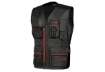 Immagine di Gilet da lavoro con tasche multifunzionali Fun Black Carbon U-Power taglia XXL - HY018BC-XXL