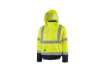 Immagine di Giubbotto bomber alta visibilita' Crafty Yellow Fluo U-Power taglia XXL HL158YF-XXL