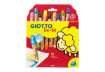 Immagine di Matitoni in colori assortiti + appuntamatitone - conf. 12 pezzi Giotto Bebè assortiti - F482000