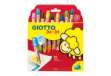 Immagine di Matitoni in colori assortiti + appuntamatitone - conf. 12 pezzi Giotto Bebè assortiti - F482000