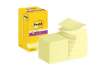 Immagine di Foglietti riposizionabili Z-Notes Super Sticky Post-it® Giallo Canary  76x76 mm 12 blocchetti da 90