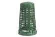 Immagine di Trespolo portasacco 110 lt HDPE Mobil Plastic verde scuro 69/110-VES