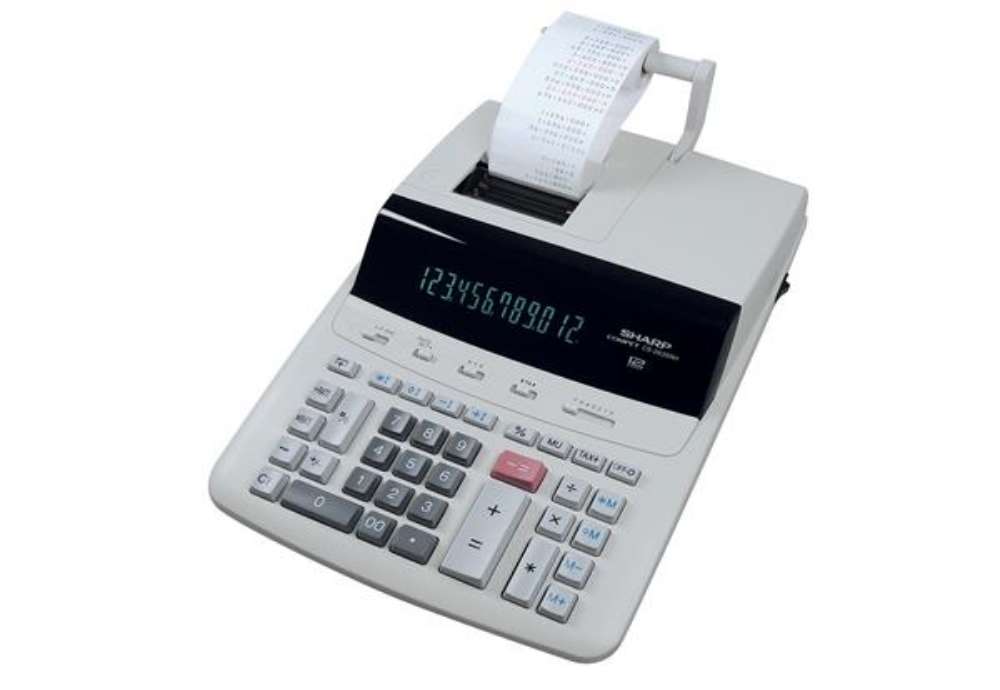 Immagine di Sharp - Calcolatrice scrivente CS 2635RH - 12 cifre - CS2635RHGY