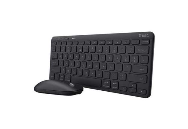 Immagine di Tastiera e mouse Lyra - con ricevitore - wireless - Trust