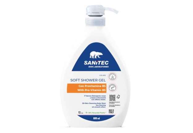 Immagine di Soft shower gel Dermo-Detergente corpo a bassa schiumosità Skin Lab Sanitec 600 ml - 6012