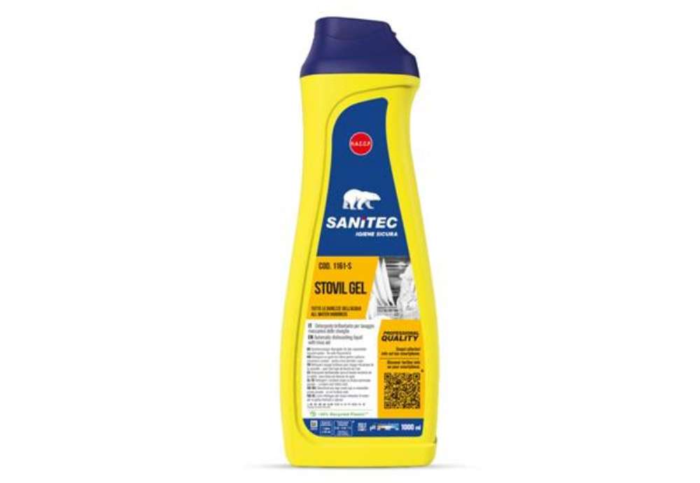 Immagine di Detergente brillantante Stovil Gel Sanitec 1000 ml 1161-S