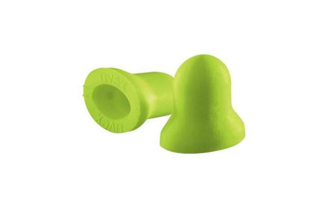 Immagine di Capsule di ricambio per tappi auricolari monouso xact-fit Uvex lime - Conf. 250 paia - 2124002