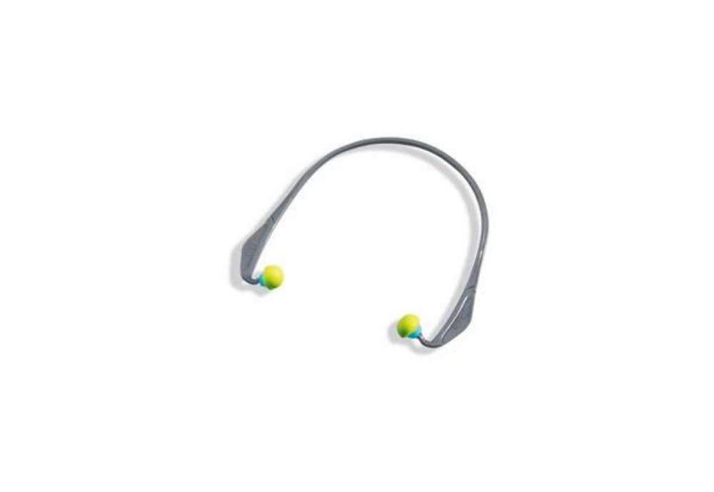 Immagine di Archetto ergonomico preformato x-cap per capsule auricolari 2125351 Uvex grigio, blu e lime - conf 1