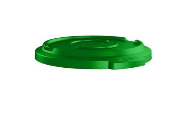 Immagine di Coperchio per pattumiera Titan 120 lt Rotho verde F600094