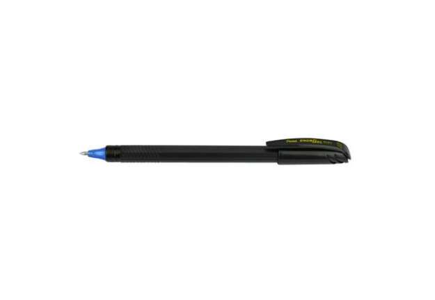 Immagine di Roller ricaricabile Pentel EnerGel con cappuccio - materiale 96% riciclato - blu - conf. 12 pezzi  -